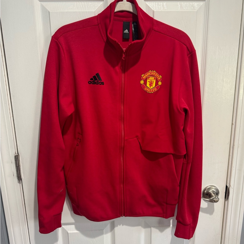 Adidas Red Manchester United Jacket